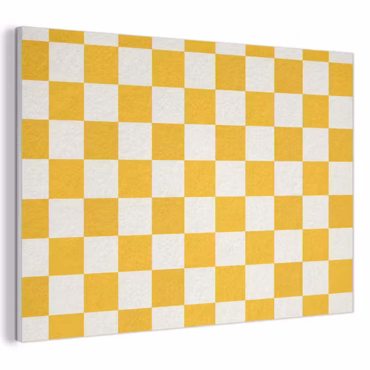 Akoestisch schilderij - Traditioneel - Patroon - Geel — 1