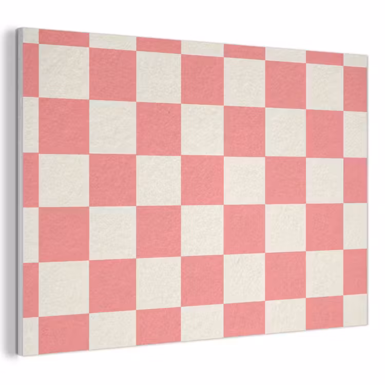 Akoestisch schilderij - Traditioneel - Patroon - Roze — 1