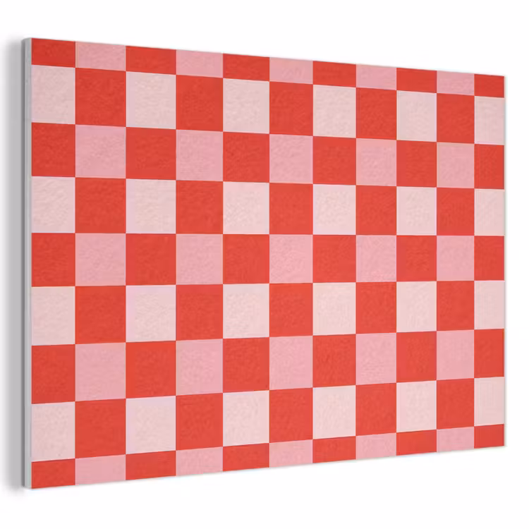 Akoestisch schilderij - Vierkant - Klassiek - Rood — 1