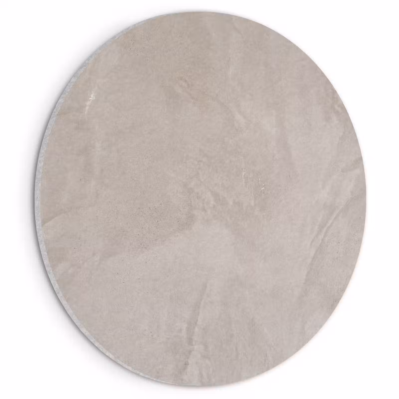 Akoestisch schilderij rond - Textuur - Wand - Modern - Beige - Abstract — 1