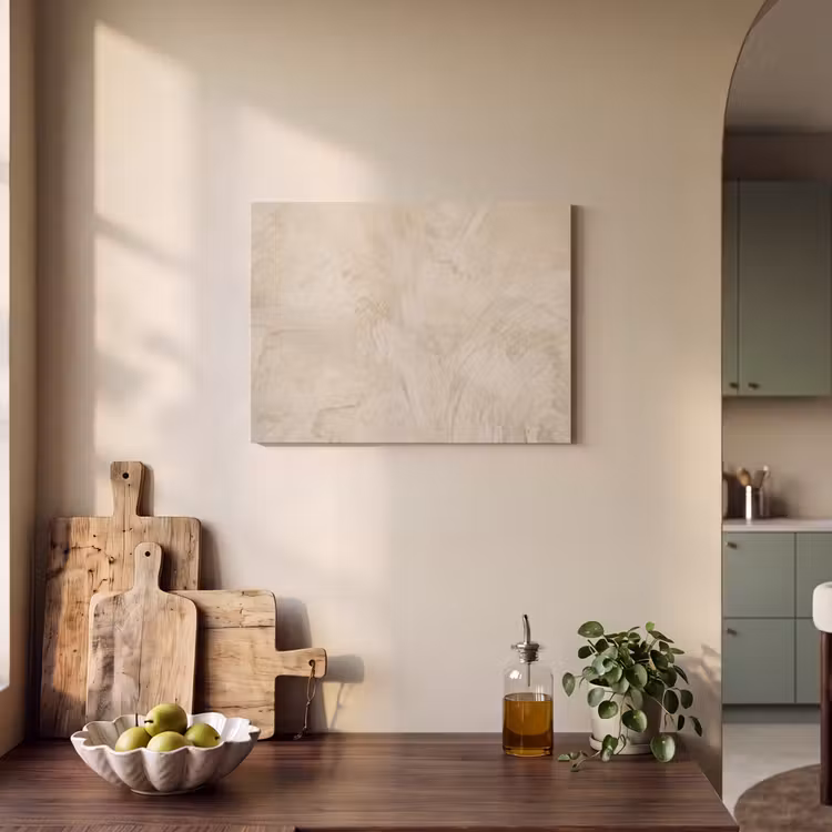 Akoestisch schilderij - Textuur - Patroon - Abstract - Modern - Beige — 3