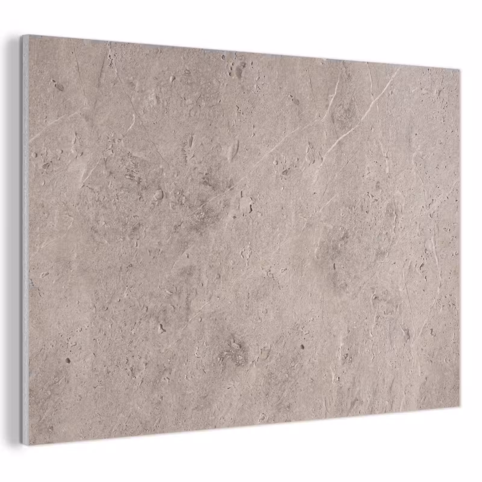 Akoestisch schilderij - Textuur - Steen - Patroon - Rustiek - Beige — 1