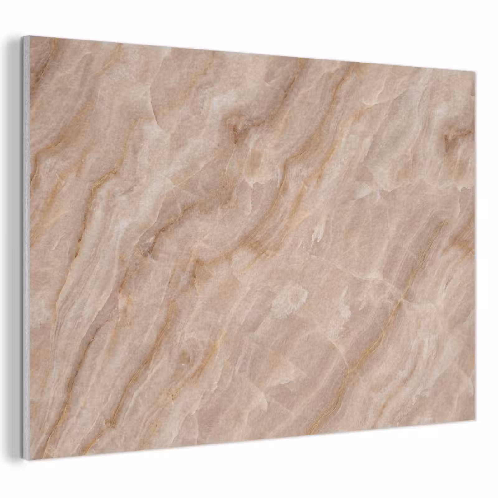 Akoestisch schilderij - Steen - Ader - Natuur - Modern - Beige — 1