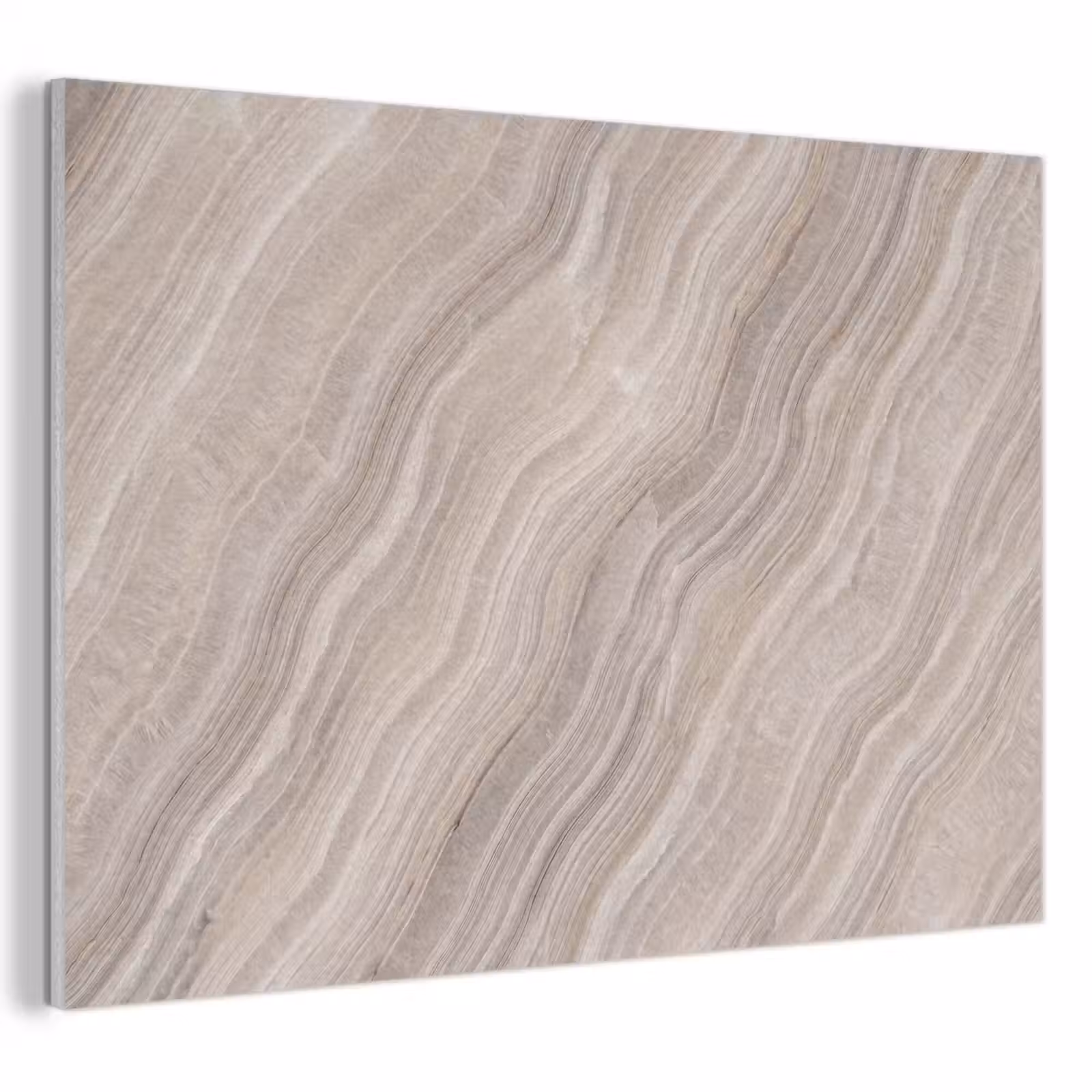 Akoestisch schilderij - Textuur - Golvend - Abstract - Modern - Beige — 1