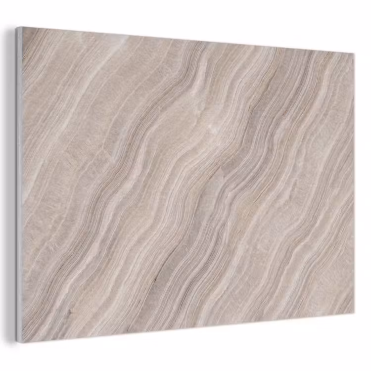 Akoestisch schilderij - Textuur - Golvend - Abstract - Modern - Beige — 1