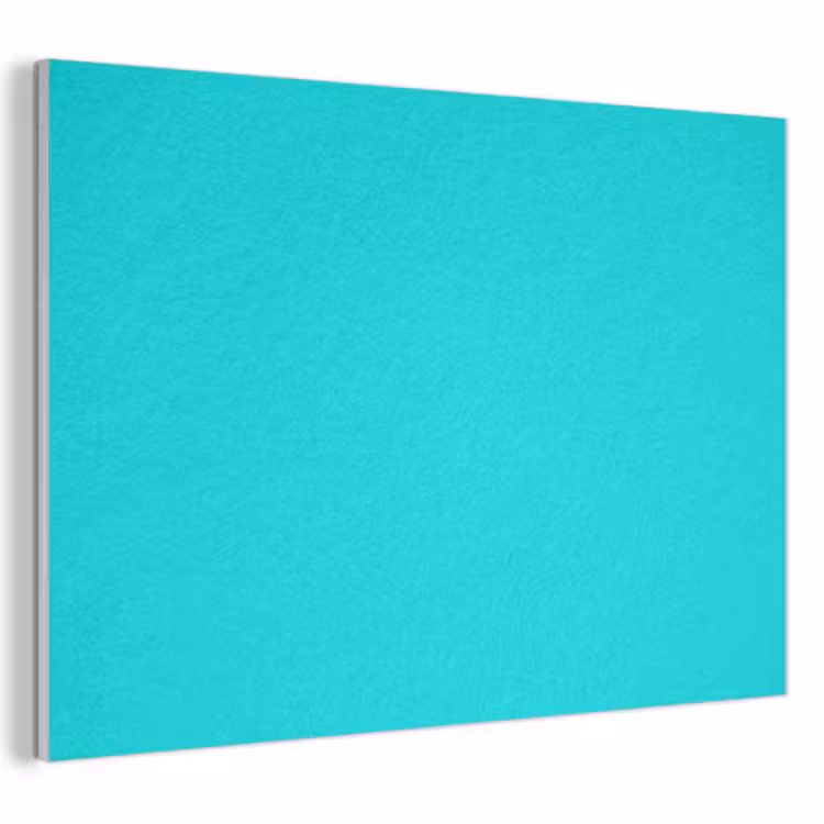 Akoestisch schilderij - Vivid - Aquamarine - Turkoois — 1