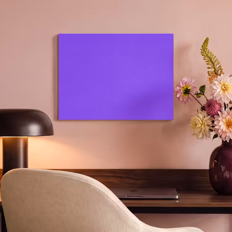 Akoestisch schilderij - Vivid - Violet - Paars — 4