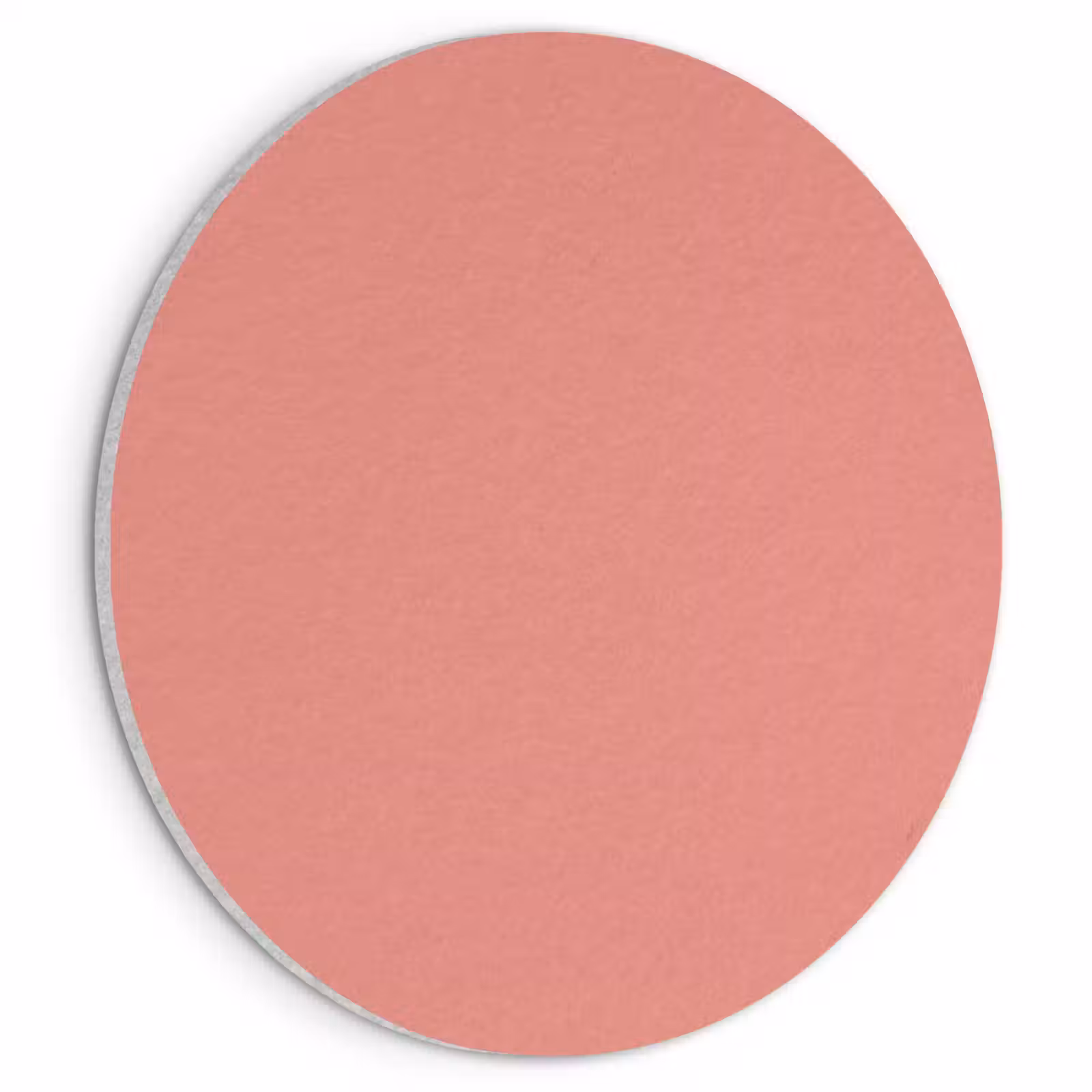 Akoestisch schilderij rond - Dusty - Peach - Koraal — 1