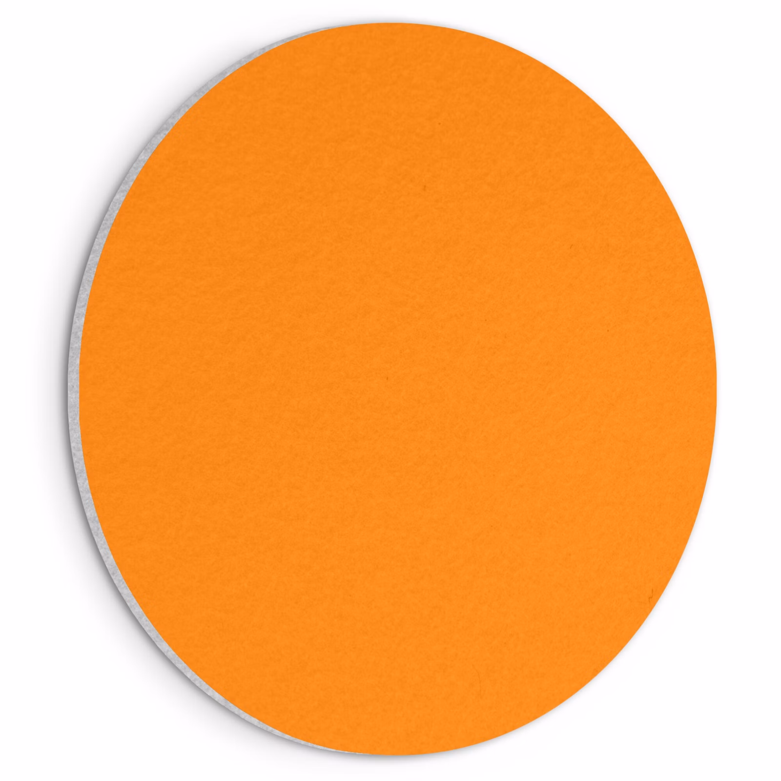 Akoestisch schilderij rond - Marigold - Glow - Oranje — 1
