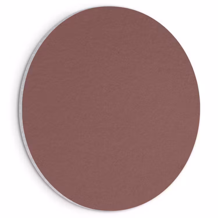 Akoestisch schilderij rond - Muted - Raisin - Rood — 1