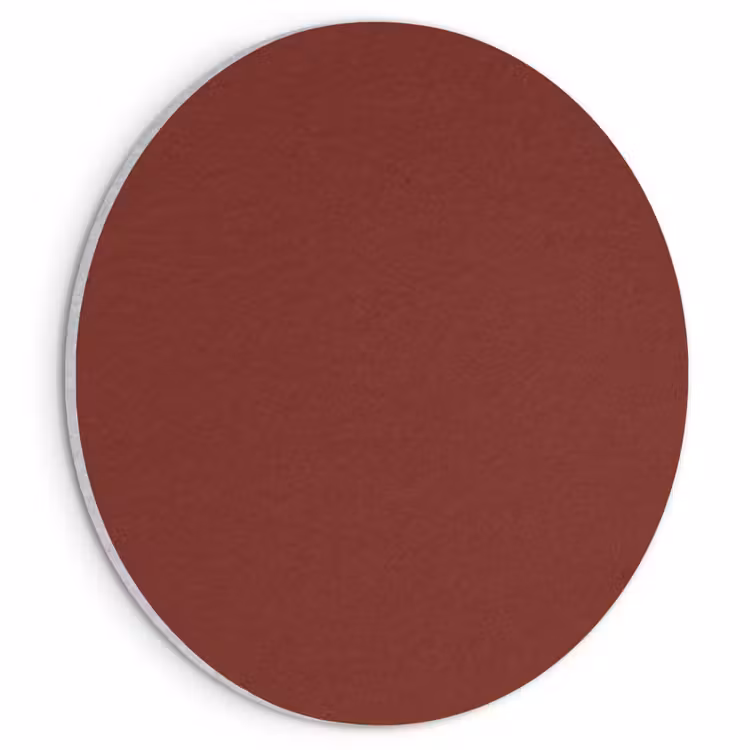 Akoestisch schilderij rond - Rustic - Terracotta - Rood — 1