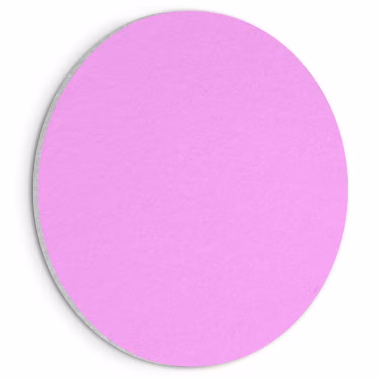 Akoestisch schilderij rond - Soft - Lavender - Roze — 1