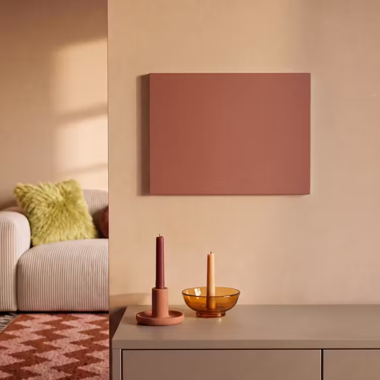 Akoestisch schilderij - Rustic - Terracotta - Oranje — 2