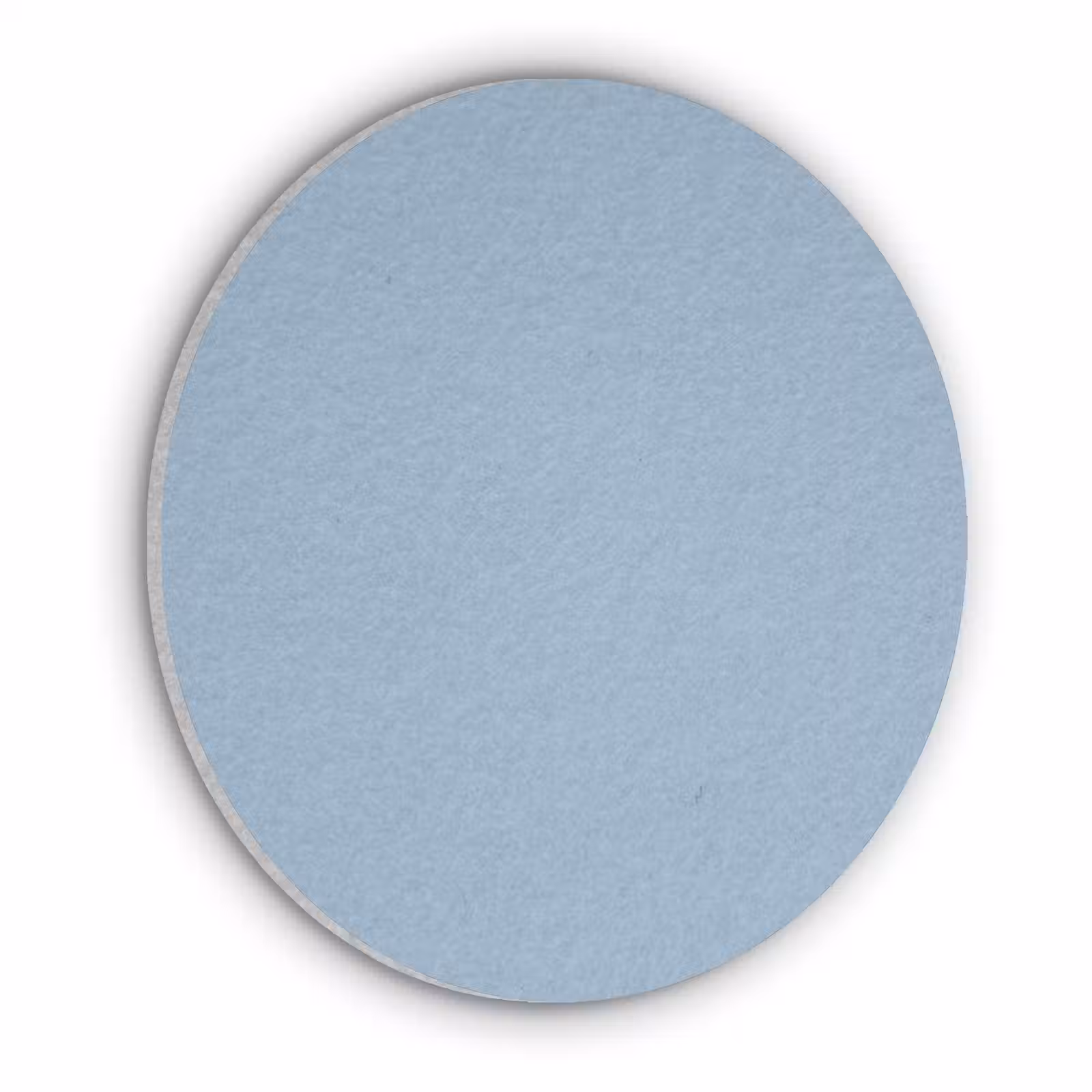 Akoestisch schilderij rond - Dusty - Denim - Blauw — 1