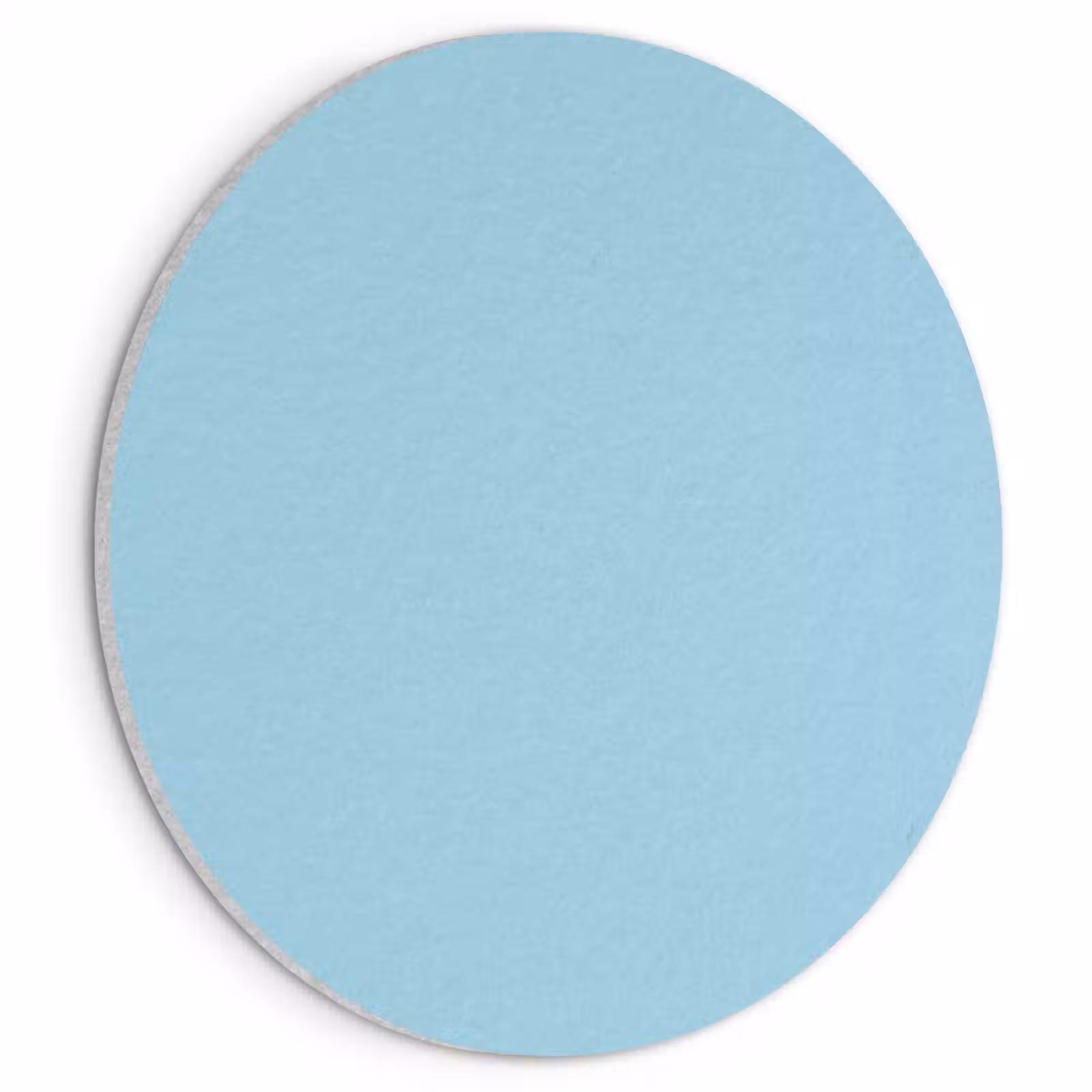 Akoestisch schilderij rond - Ice - Blue - Blauw — 1