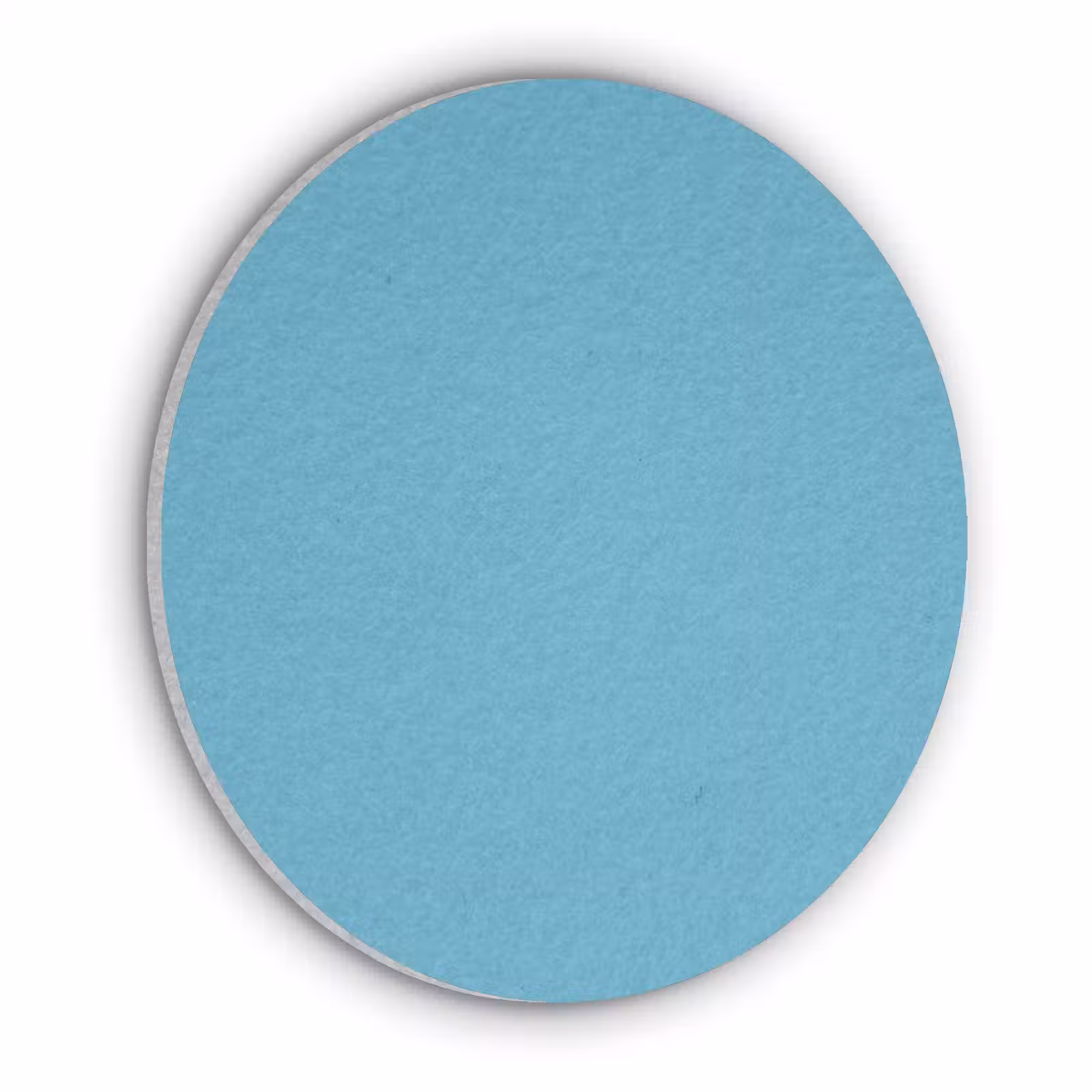 Akoestisch schilderij rond - Ocean - Teal - Blauw — 1