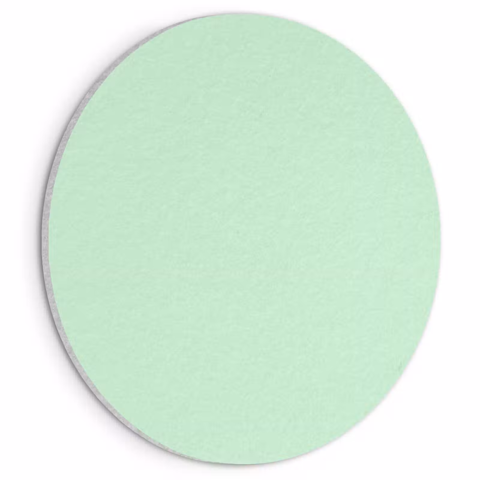 Akoestisch schilderij rond - Pale - Mint - Groen — 1
