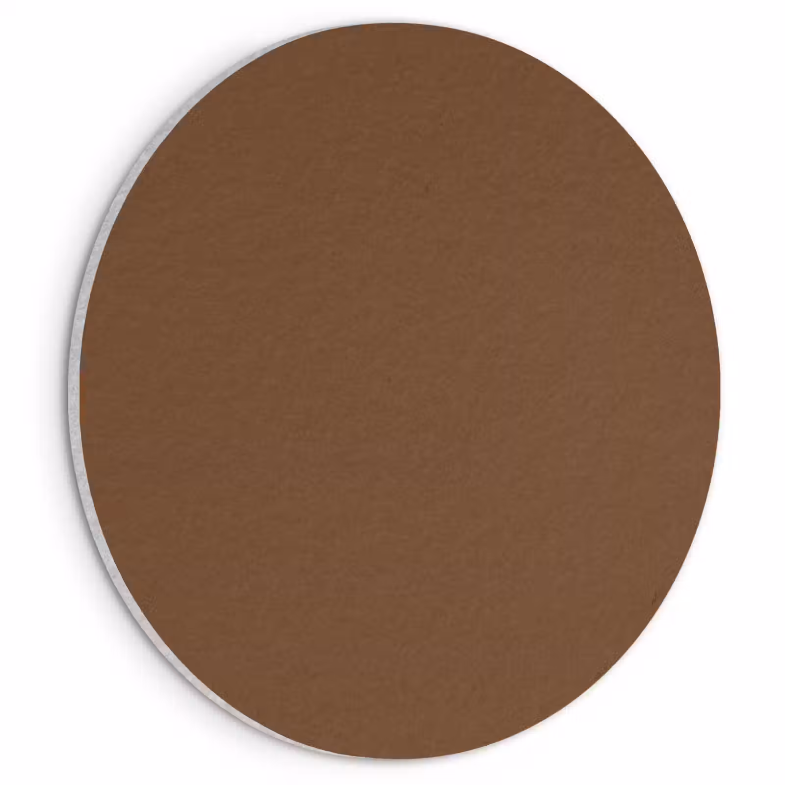 Akoestisch schilderij rond - Rich - Espresso - Bruin — 1