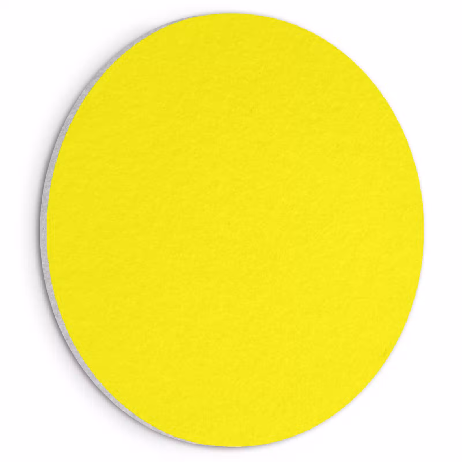 Akoestisch schilderij rond - Sunshine - Glow - Geel — 1