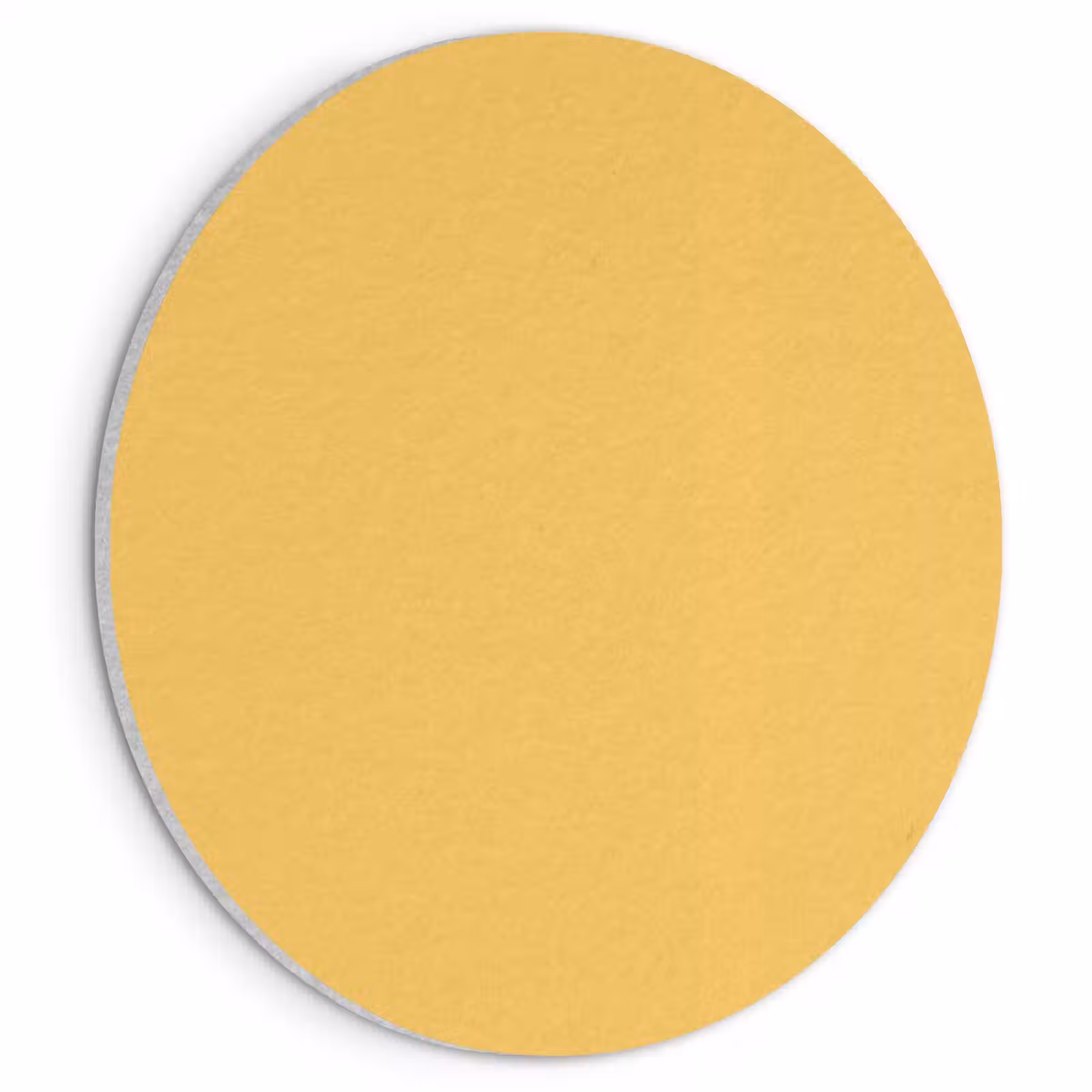Akoestisch schilderij rond - Warm - Sand - Terracotta — 1