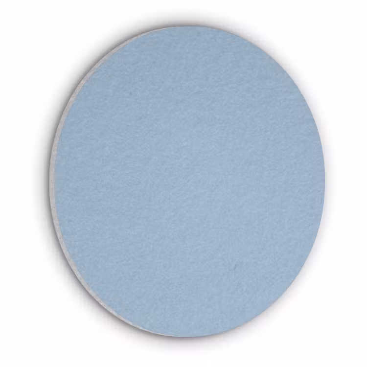 Akoestisch schilderij rond - Dusty - Denim - Blauw — 1