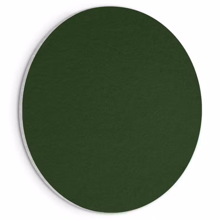 Akoestisch schilderij rond - Forest - Green - Groen — 1