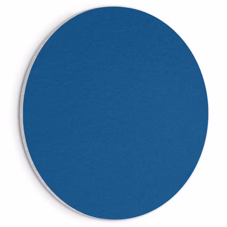 Akoestisch schilderij rond - Free - Groove - Blauw — 1
