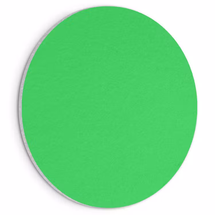Akoestisch schilderij rond - Mint - Green - Groen — 1