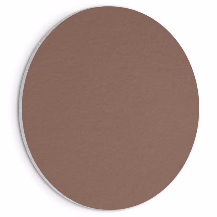 Akoestisch schilderij rond - Muted - Chestnut - Bruin — 1
