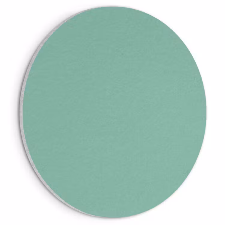 Akoestisch schilderij rond - Ocean - Jade - Groen — 1