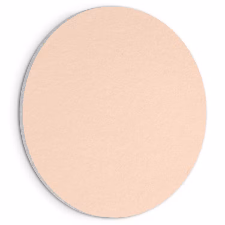 Akoestisch schilderij rond - Pale - Peach - Nude — 1