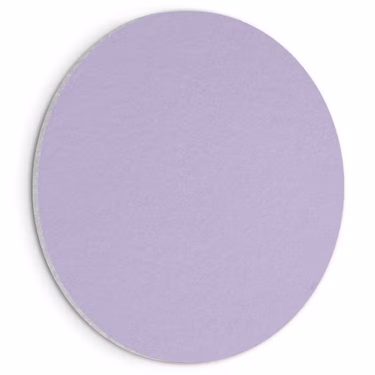 Akoestisch schilderij rond - Pastel - Lilac - Paars — 1