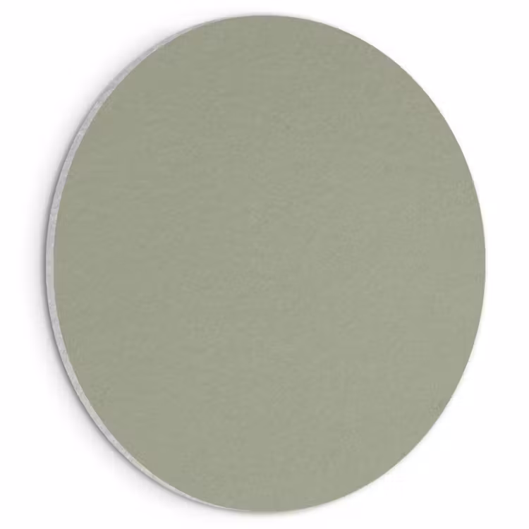 Akoestisch schilderij rond - Sage - Mist - Groen — 1