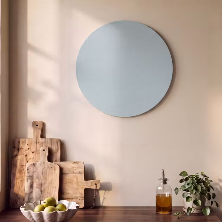 Akoestisch schilderij rond - Slate - Blue - Blauw — 4