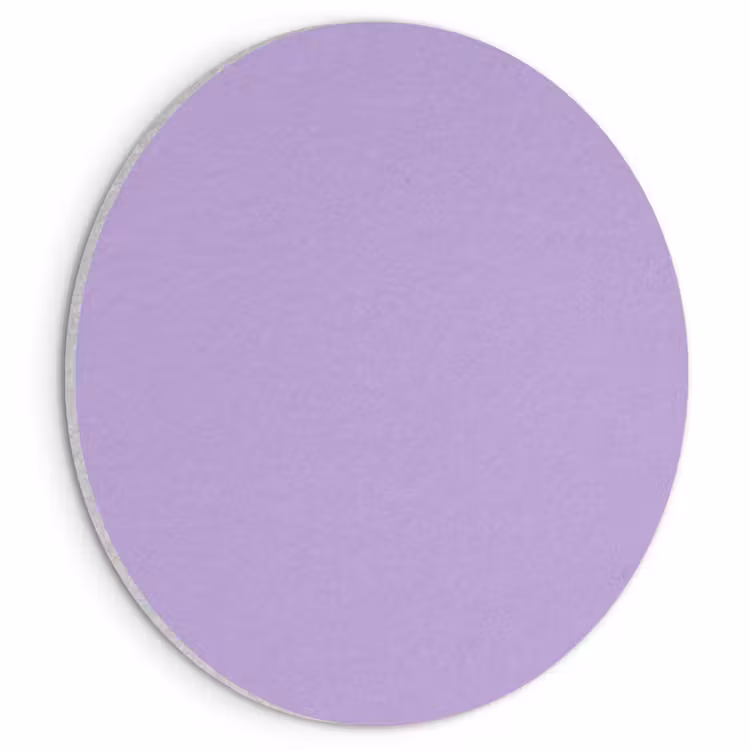 Akoestisch schilderij rond - Soft - Lavender - Paars — 1