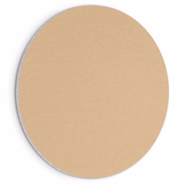Akoestisch schilderij rond - Warm - Sand - Nude — 1