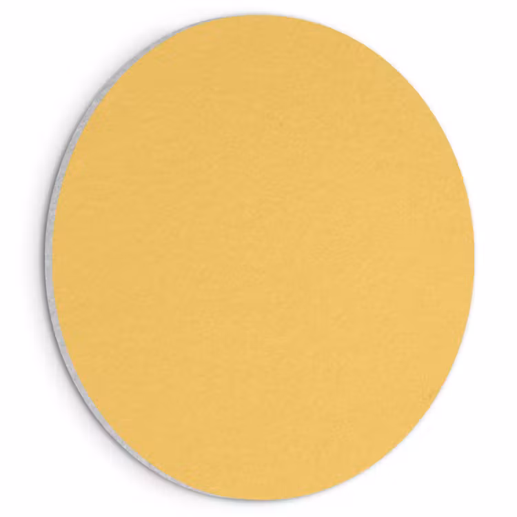 Akoestisch schilderij rond - Warm - Sand - Terracotta — 1