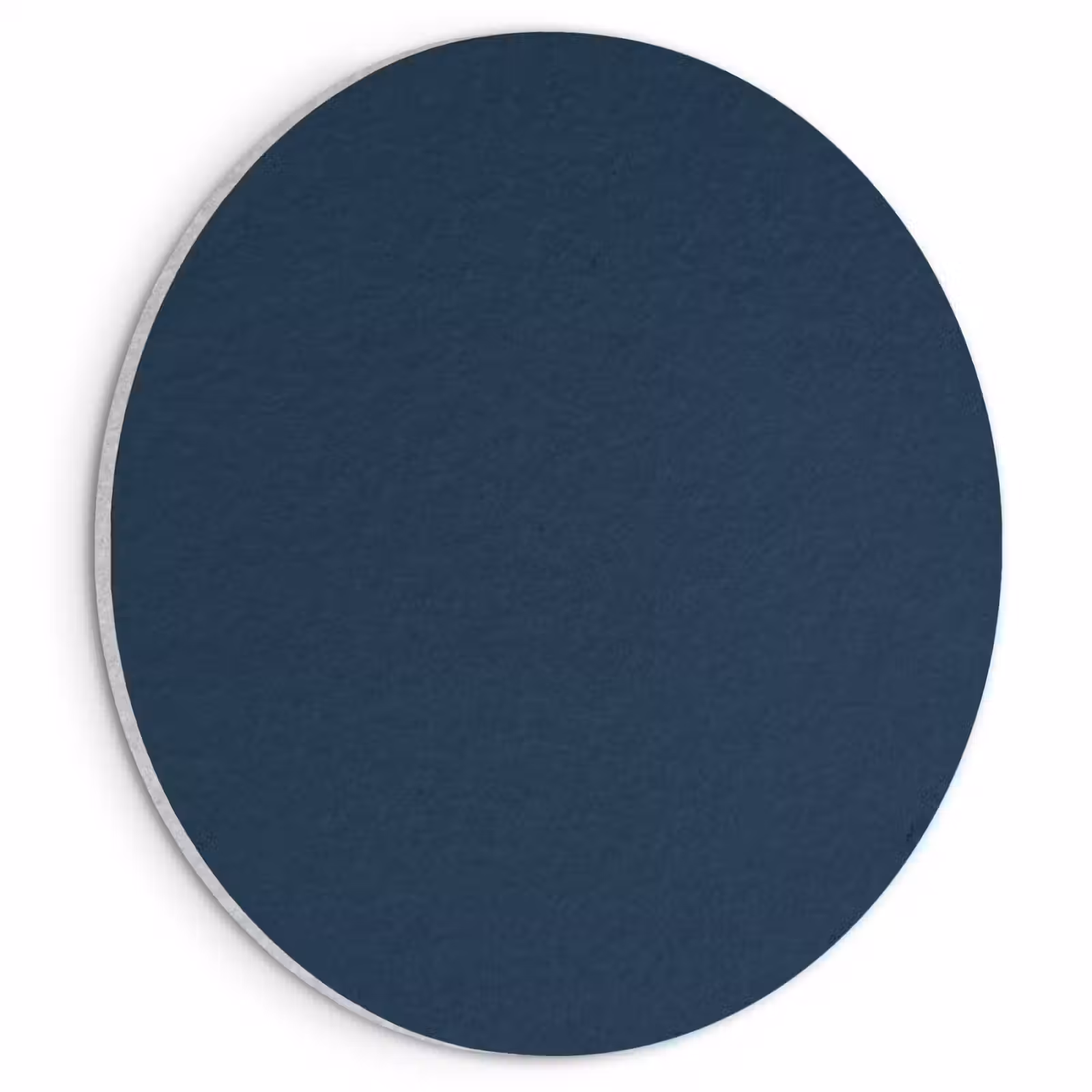 Akoestisch schilderij rond - Midnight - Blue - Blauw — 1