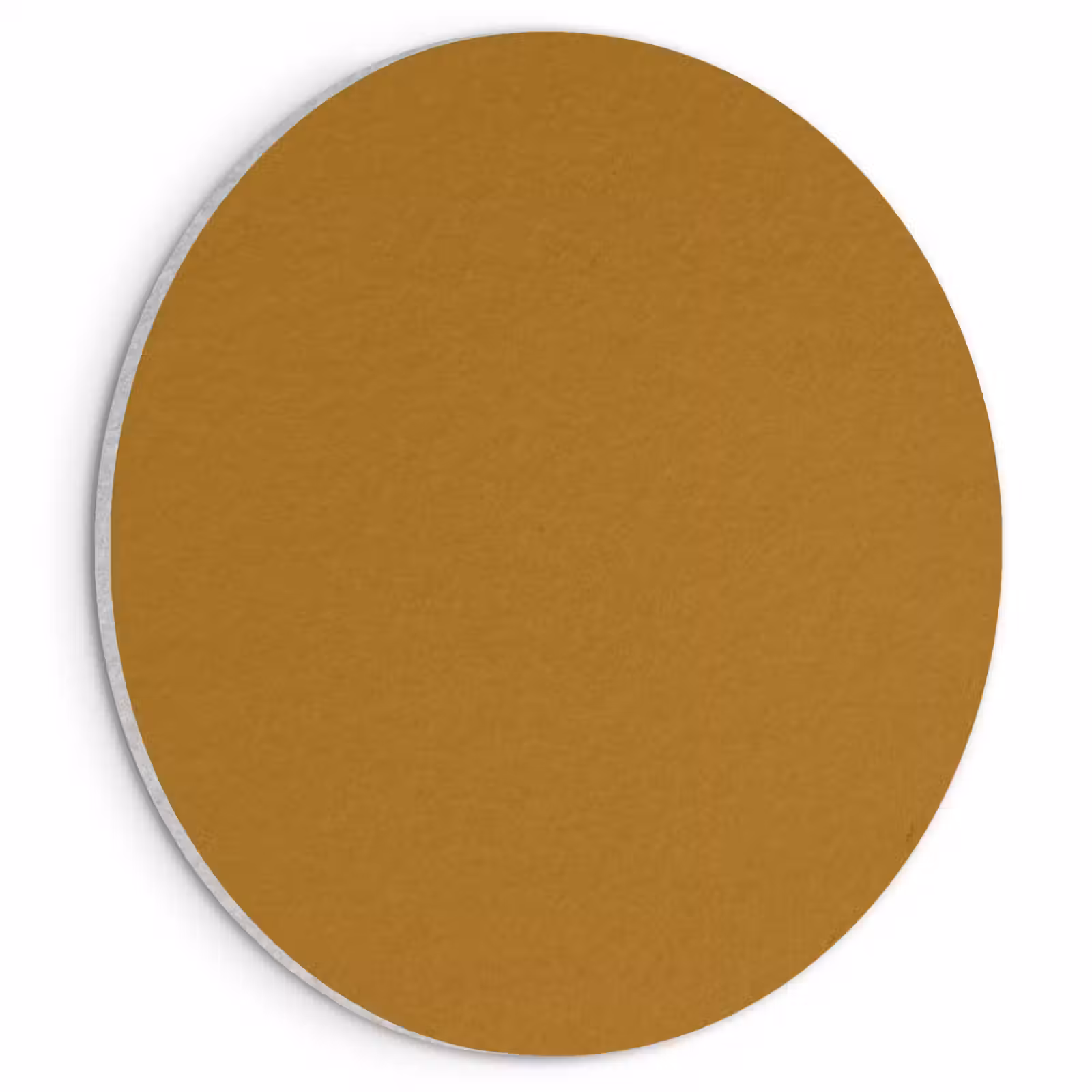 Akoestisch schilderij rond - Ocre - Gold - Geel — 1