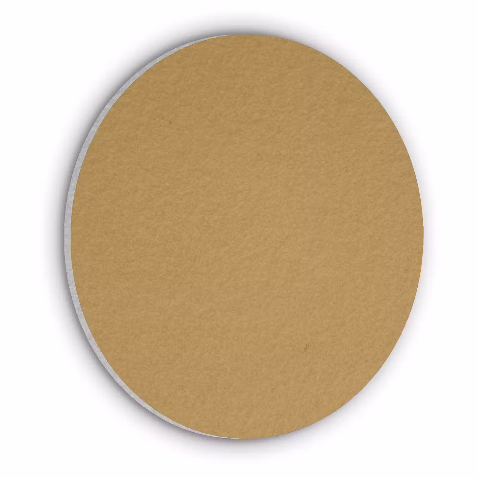 Akoestisch schilderij rond - Rhythmic - Ochre - Geel — 1