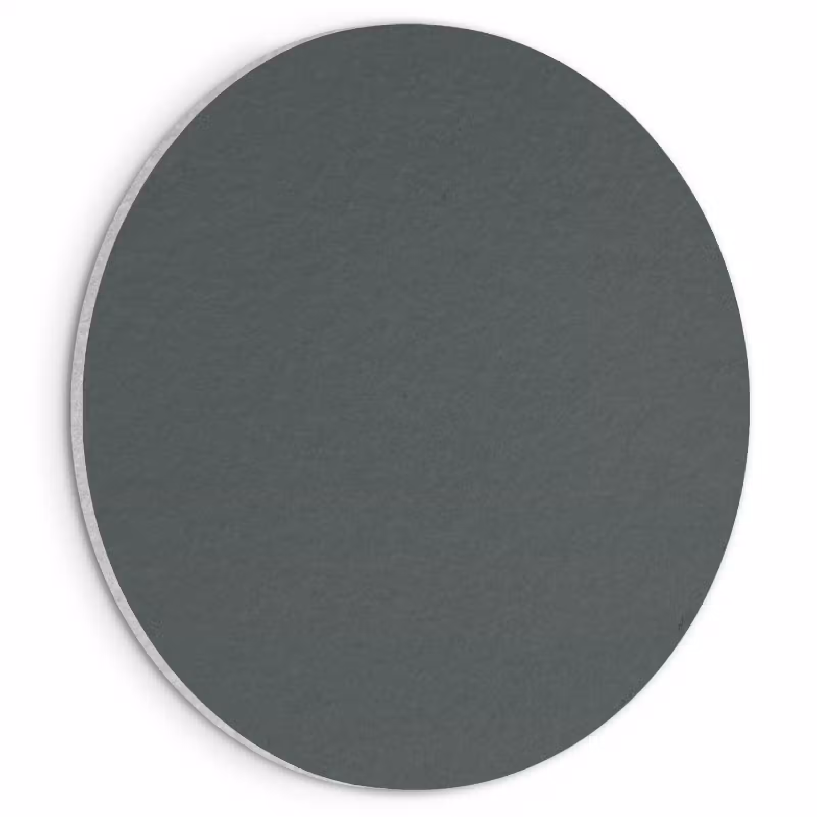 Akoestisch schilderij rond - Slate - Millstone - Grijs — 1