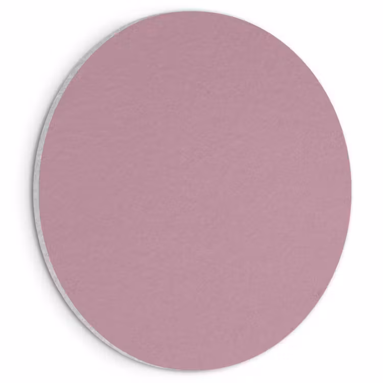 Akoestisch schilderij rond - Dusty - Mauve - Paars — 1