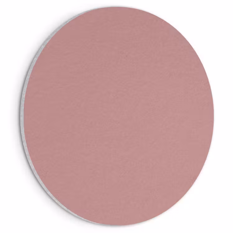 Akoestisch schilderij rond - Dusty - Rose - Roze — 1