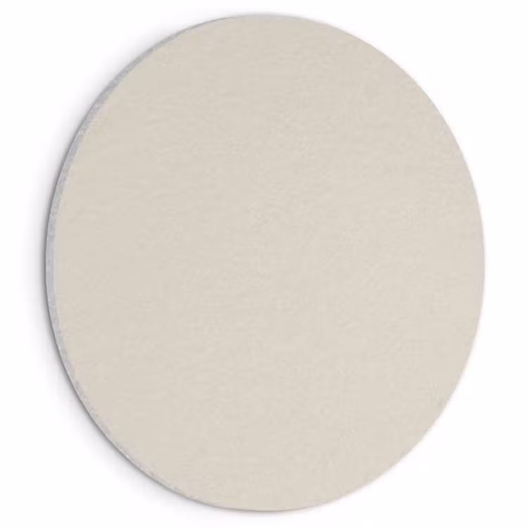 Akoestisch schilderij rond - Fresh - Linen - Nude — 1