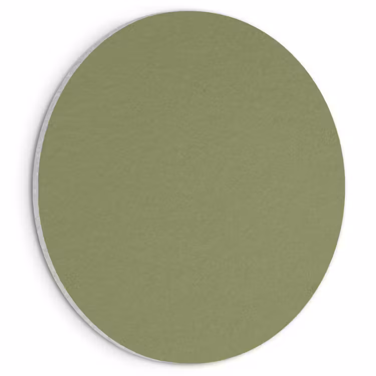 Akoestisch schilderij rond - Herbal - Matcha - Groen — 1