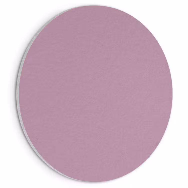 Akoestisch schilderij rond - Lilac - Paars - Mauve — 1
