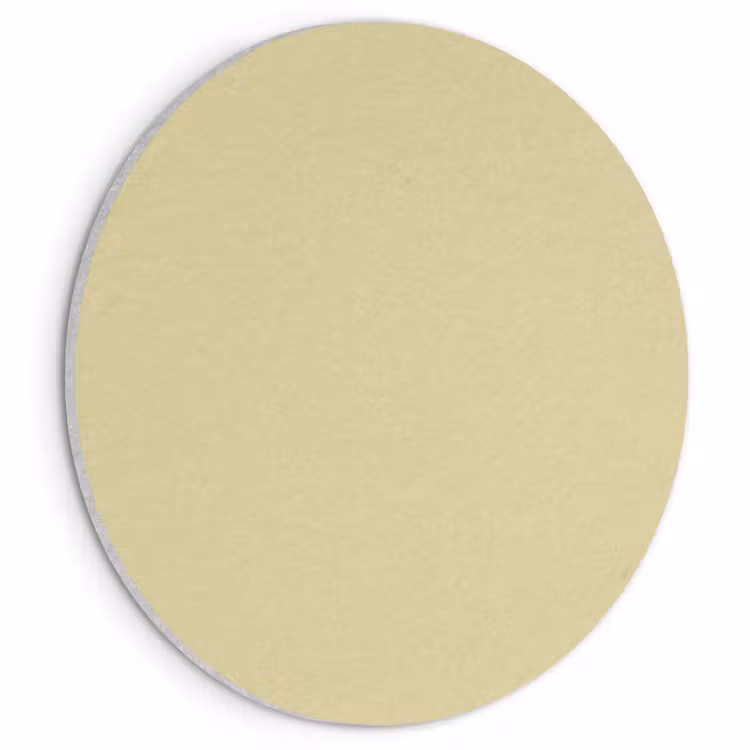 Akoestisch schilderij rond - Mellow - Touch - Geel — 1