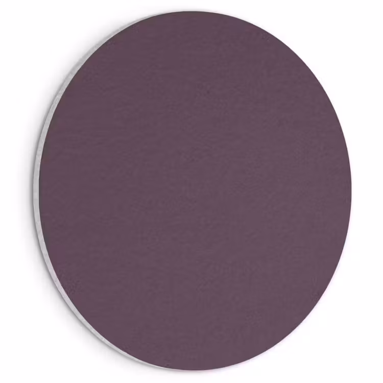 Akoestisch schilderij rond - Midnight - Plum - Paars — 1