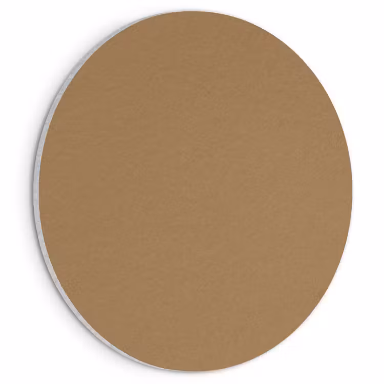 Akoestisch schilderij rond - Sahara - Earth - Oranje — 1