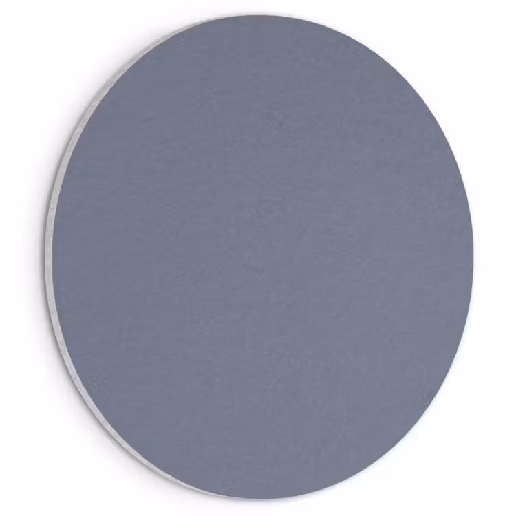 Akoestisch schilderij rond - Slate - Whisper - Blauw — 1